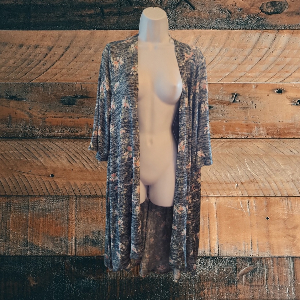 Torrid long kimono/cardigan duster